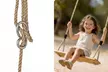 AIYAPLAY Wooden Toddler Swing Set with Adjustable Height - Image 3