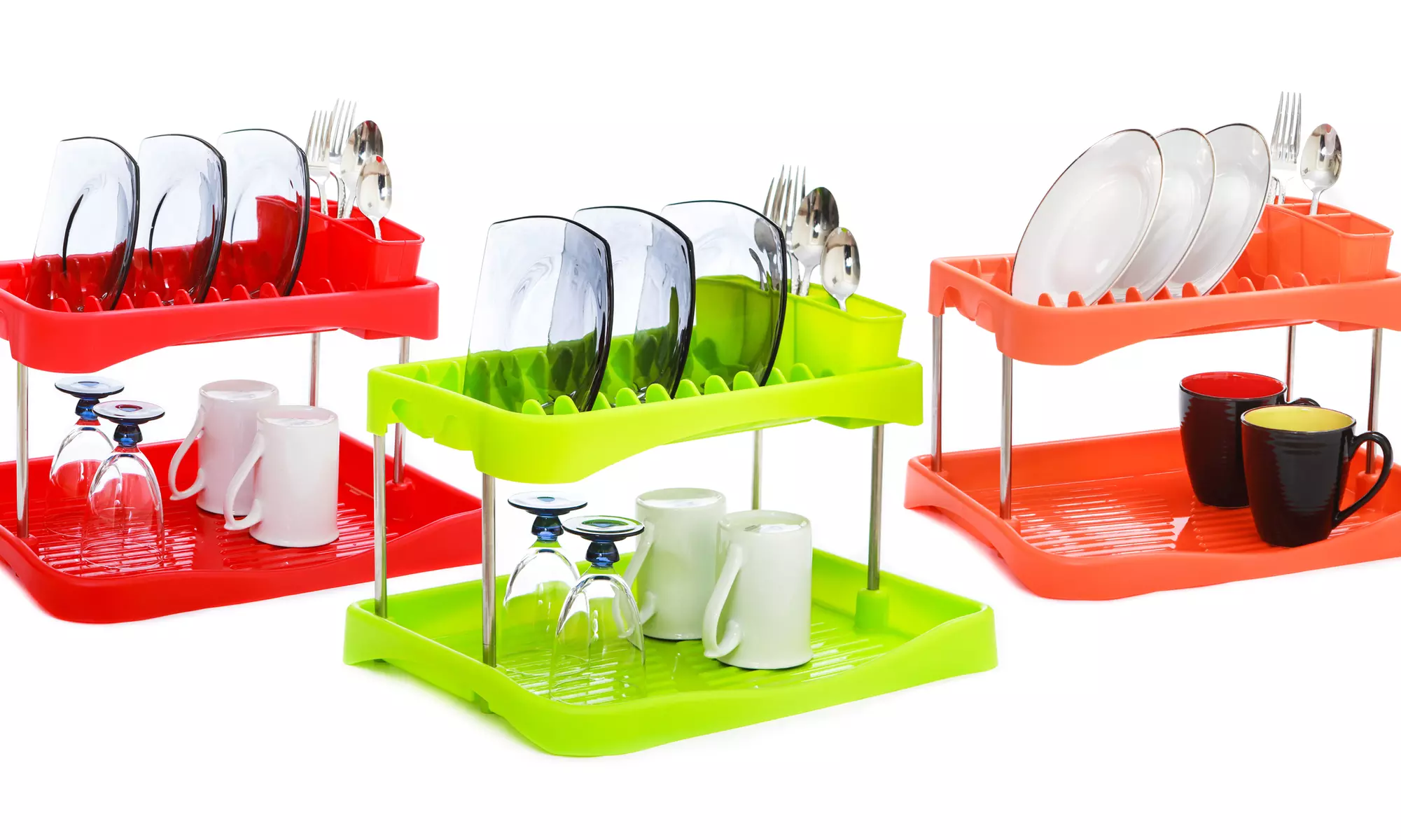 Two-Tier Dish Rack Set - Primary Image