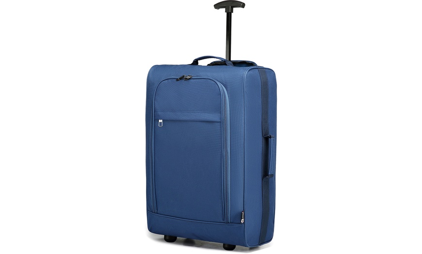 Image 12: Bagaglio a mano in formato cabina con borsa da viaggio 