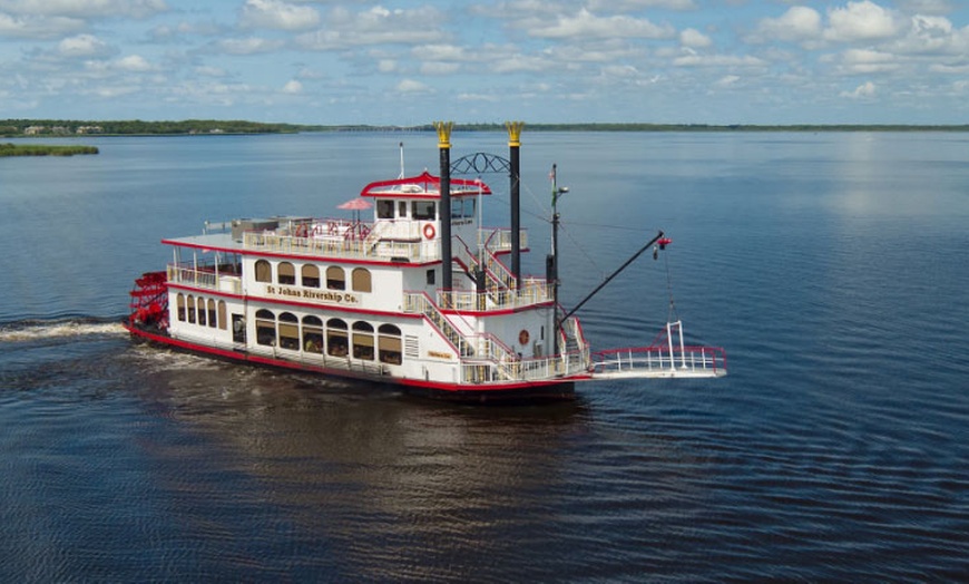 Image 1: Buffet Dinner Cruise on Historic Barbara-Lee Sternwheeler