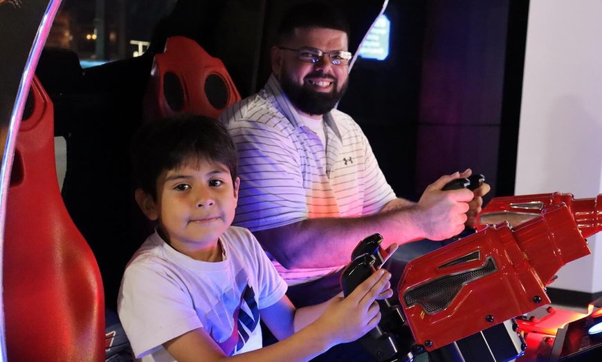Image 6: Unlimited Jumping and Arcade Cards to a Massive Texas City Fun Center