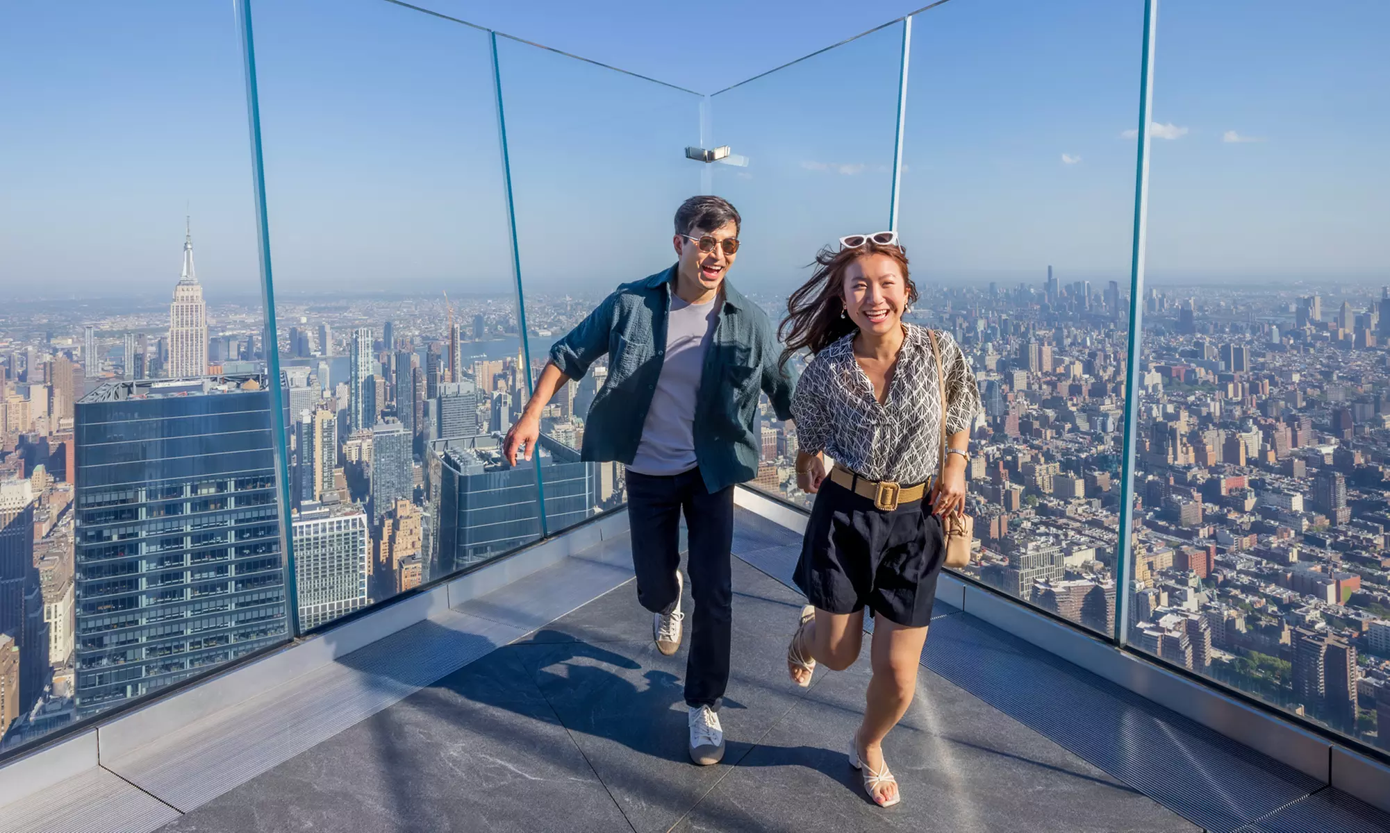 Sky-High 360° NYC Views w/ Edge Sunset VIP or Edge Champagne Admission