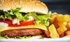 American Meal with Appetizers, Burgers, and Beer or Soda for Two or Four at Lakewood Grill (Up to 55% Off)