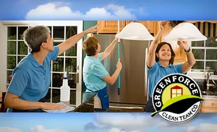 $40 Kitchen and Bathroom Cleaning from Greenforce Clean Team ($89 Value) - Primary Image
