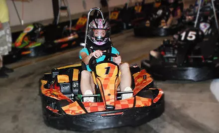 Grand Prix Karting for 5–10 or Two Eight-Minute Kart Races at RushHour Karting in Garner (Up to 64% Off) - Primary Image