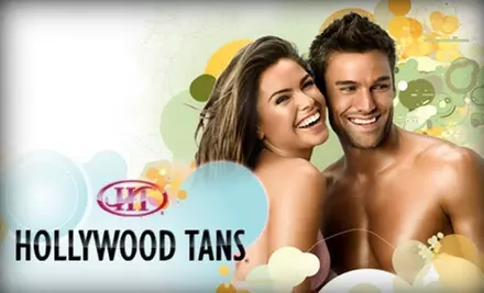 $25 for $50 Worth of UV or Mystic Tanning at Hollywood Tans. Four Locations Available. - Primary Image