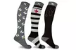 XTF Medical Knee-High Compression Socks Collection (3 or 6 Pairs) - Second Medium