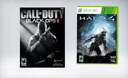 "Call of Duty: Black Ops II" and "Halo 4" Games (Up to 12% Off). Four Options Available. Free Shipping and Free Returns. - Primary Image