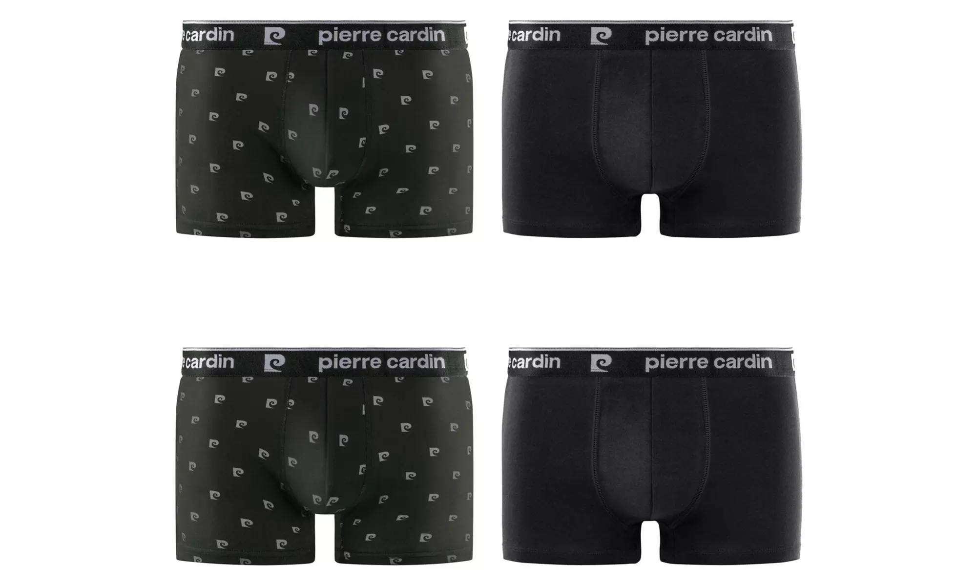 Lote de boxers de algodón y elastano Pierre Cardin