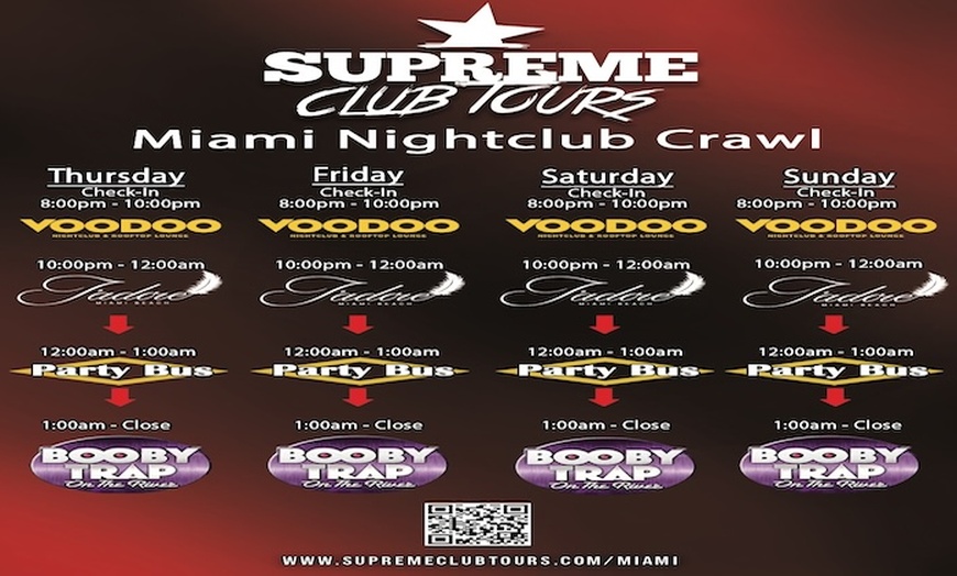 Image 4: Miami Hip Hop Club Crawl Party - Up to 54% Off