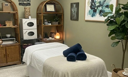60-Min Therapeutic Massage + 45 Min Foot Detox & Aromatherapy Enhancement - Good Body Essentials