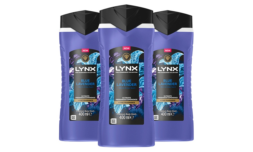Image 6: Lynx Premium Body Wash 400ml for Men 12Hrs Freshness in Various Scents