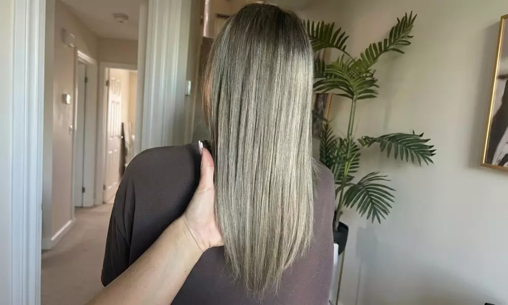 Full Head Balayage w/ Cut and Blow Dry or Moisture Treatment and More