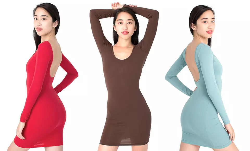 American Apparel Double U Mini Dress - Primary Image
