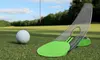 Foldable Golf Putting Training Aid Tool for Indoor and Outdoor Golf Practice