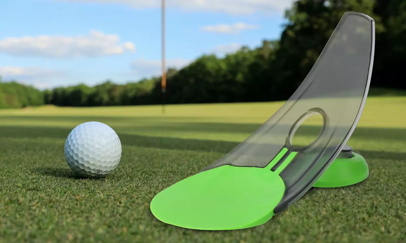 Foldable Golf Putting Training Aid Tool for Indoor and Outdoor Golf Practice
