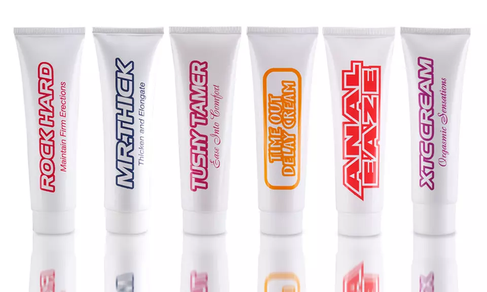 Pipedream Anal Ease, Mr. Thick, Rock Hard, Time Out Delay, Tushy Tamer, or XTC Arousal Cream - Primary Image
