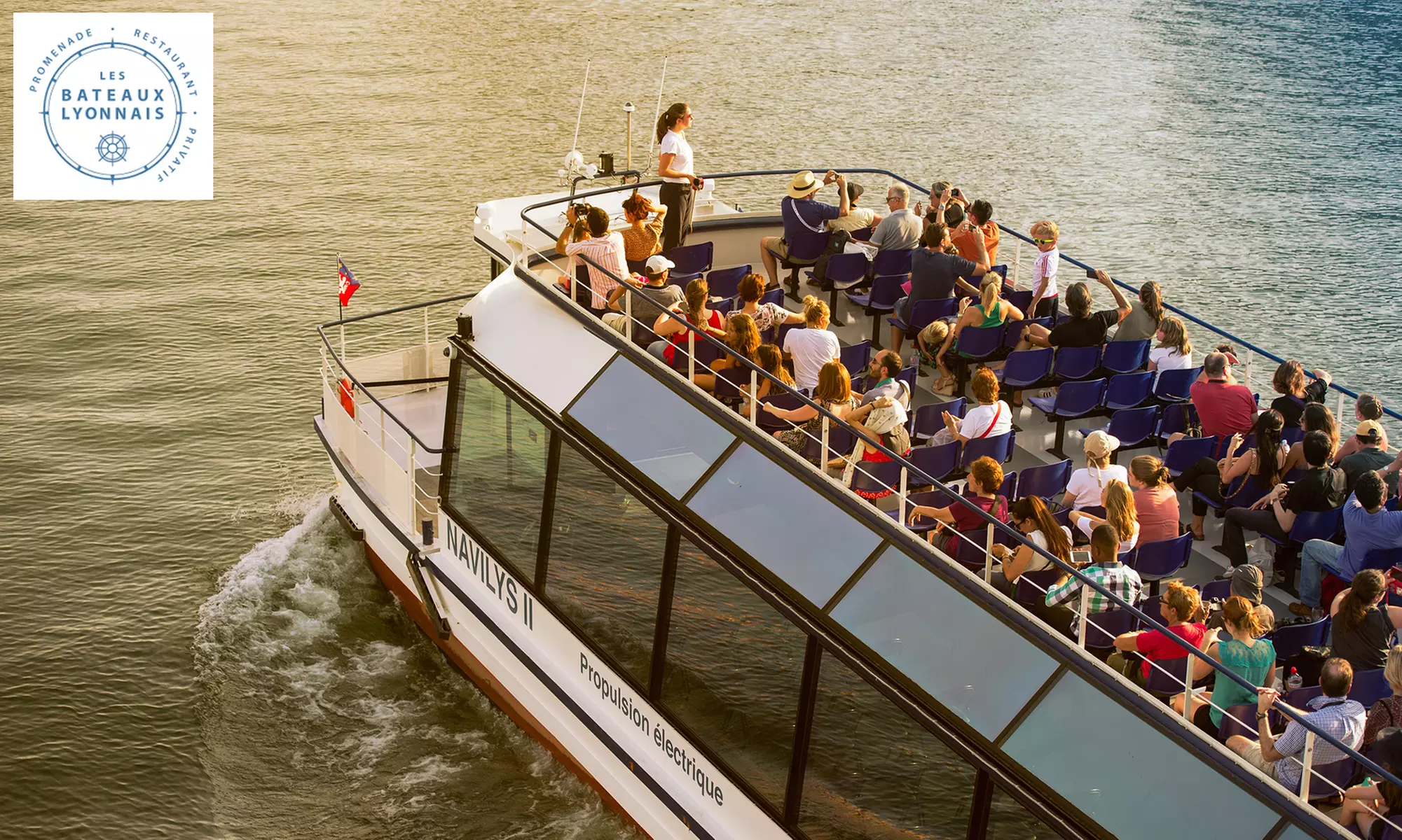 Croisières promenade sur le Rhône  de 1h avec Les Bateaux Lyonnais (jusqu'à 20% de réduction) - Primary Image
