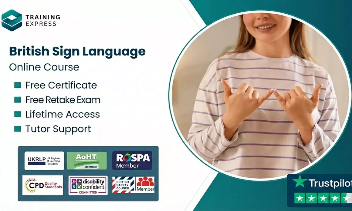 BSL Level 3 Certificate & 2500+ Courses