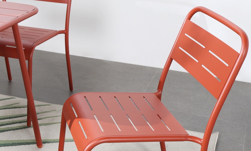 Image 3: Ensemble table et chaises 4 places par Côté Lounge