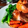 Image 1: One or Two-Course Sunday Roast for Two with Optional Glass of Wine