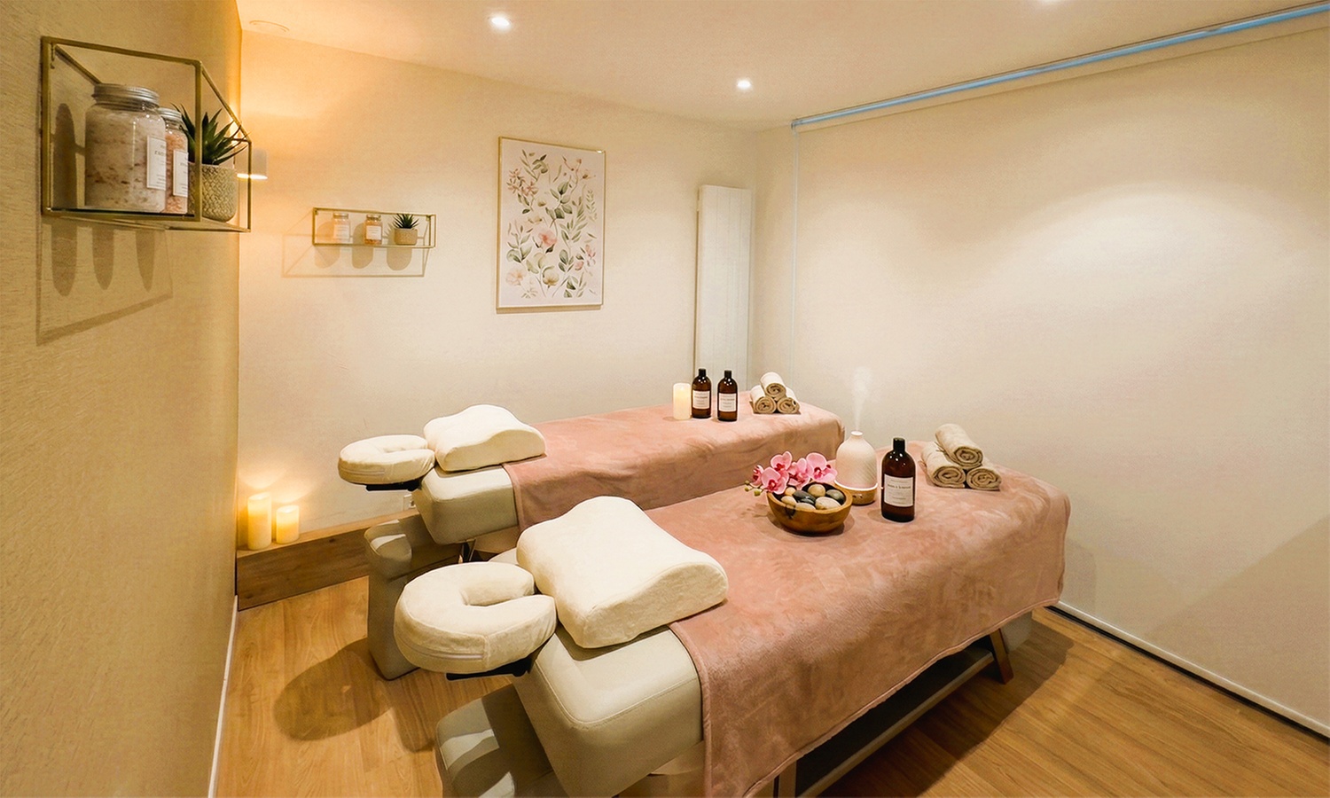 Modelage californien d'1h : relaxation totale en solo ou en duo