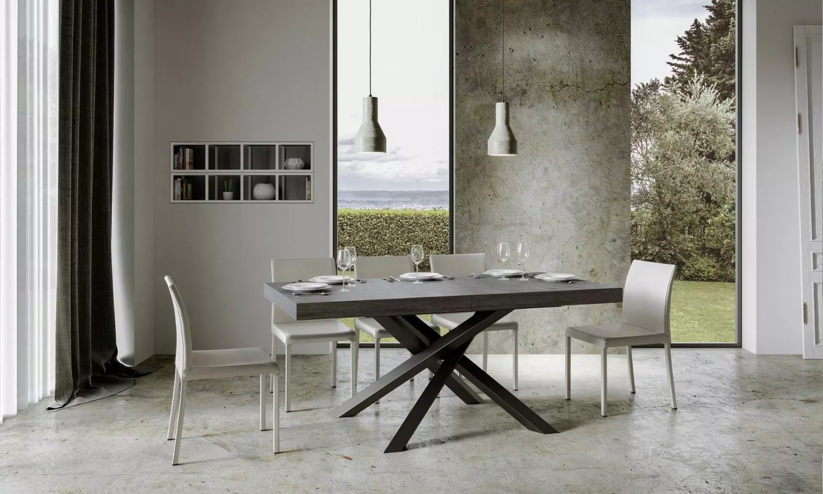 Ausziehbarer Esstisch „Volantis“