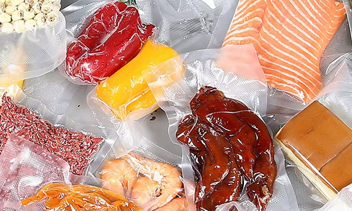 iMounTEK Heavy-Duty Vacuum Sealer Bag Roll Food Storage Saver (2-Pack)