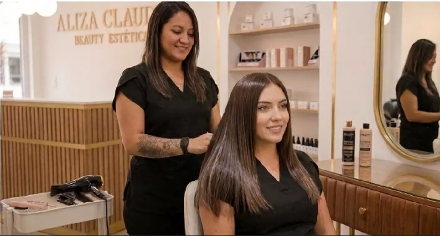 Alisado de queratina con sellado y aceites esenciales para 1 persona