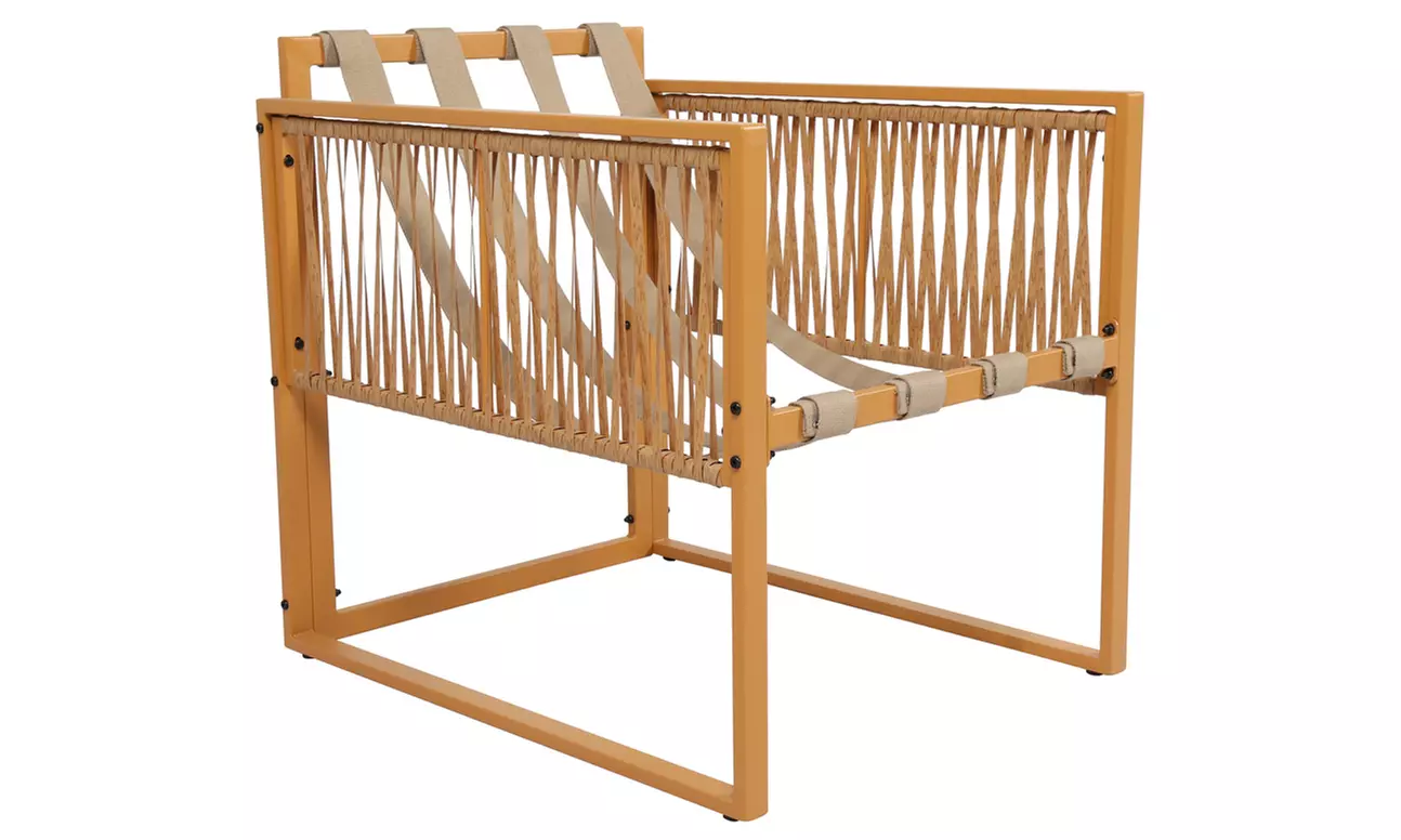 Salon de jardin Kocoon 4, 5 ou 8 places effet rotin, modèle "Forli"