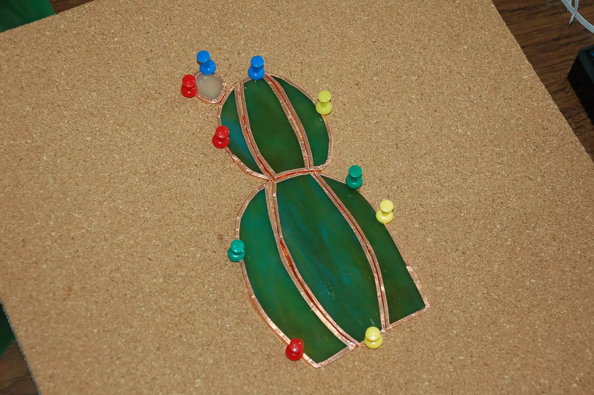 Stained Glass Class for 2 or 4 at Mellow Maker Studio 
