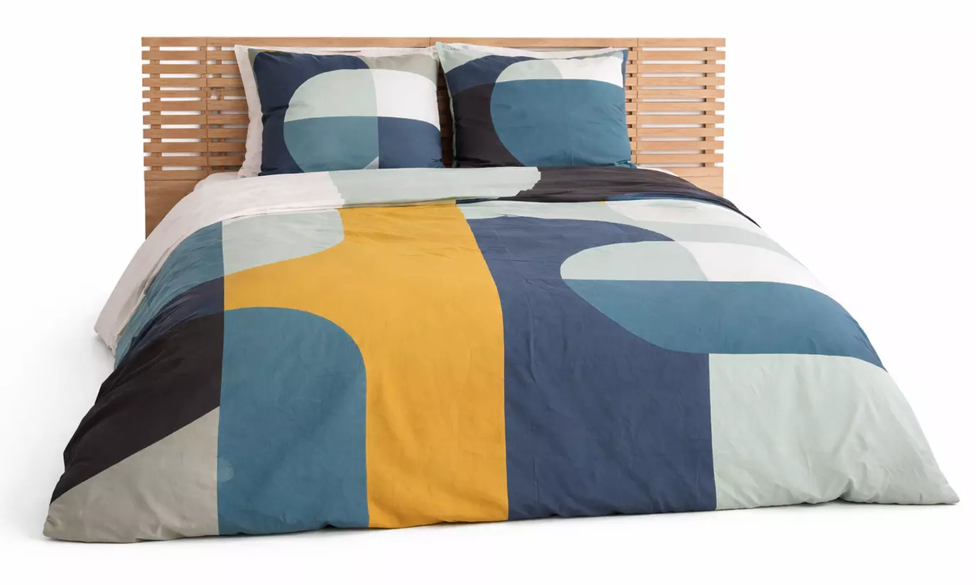 Parure de lit 100 % coton 57 fils/cm²