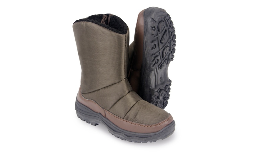 Image 3: Women's Fleece Lined Winter Boots