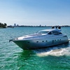 Image 1: 2 Hours Private Yacht 70 ft Pershing Up to 13 + 1 or 2 Jet Ski & More