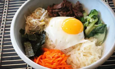 Korean Dinner with Drinks for Two or Four at KUI Korean BBQ (Up to 56% Off) - Primary Image