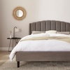 Image 9: Aurelia Winged Upholstered Bed 