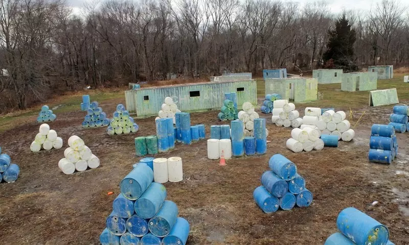 Full Day Paintball with Equipment for upto Ten People