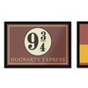 Image 1: Harry Potter Entrance Mat; Platform 9 3/4 or Gryffindor Crest