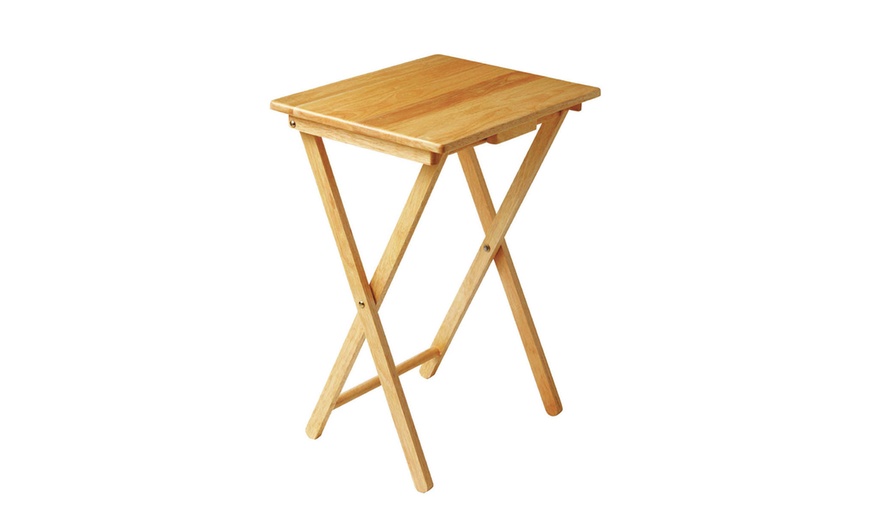 Image 3:  Folding Snack Table 