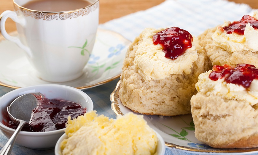 Image 1: Cream Tea for Two