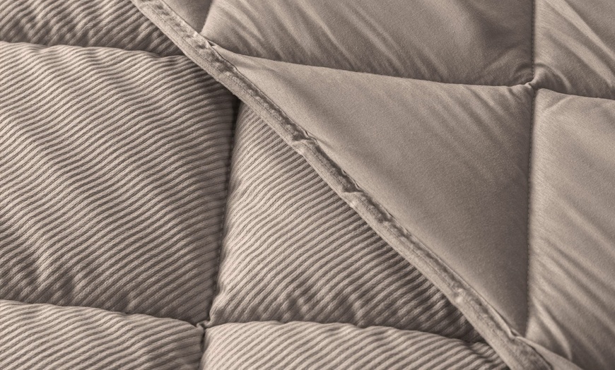 Image 23: Trapunta invernale matrimoniale in velluto