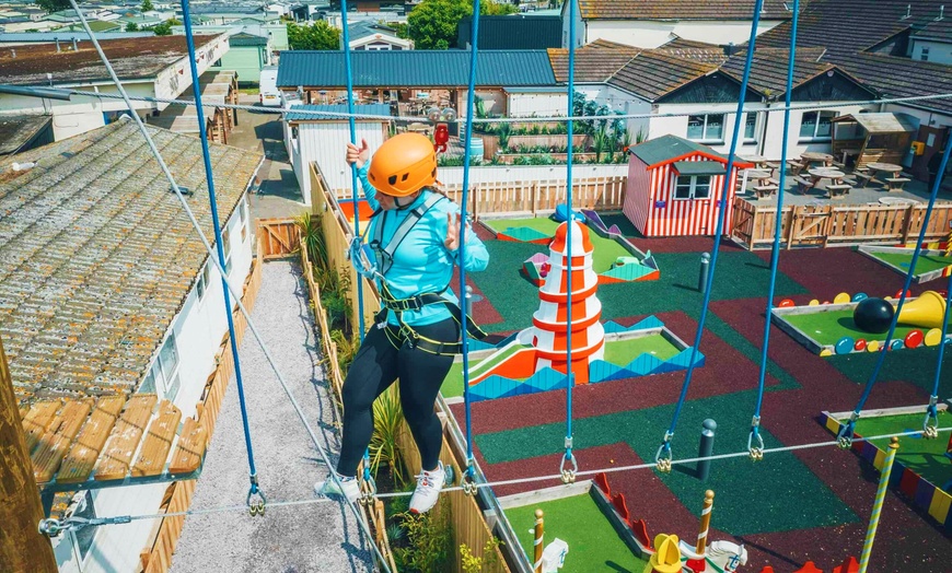 Image 4: High Ropes Adventure Course for One, Two, Three, or Four at SF Parks