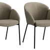 Image 29: Lot de 2 chaises en tissu "Candy" de Doosense