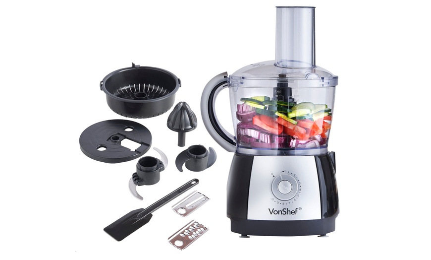 Image 3: VonShef 700W Food Processor