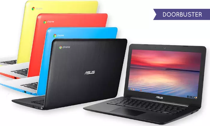 ASUS Chromebook C300 13.3" Laptop with 4GB RAM, and 16GB Storage - Second Medium