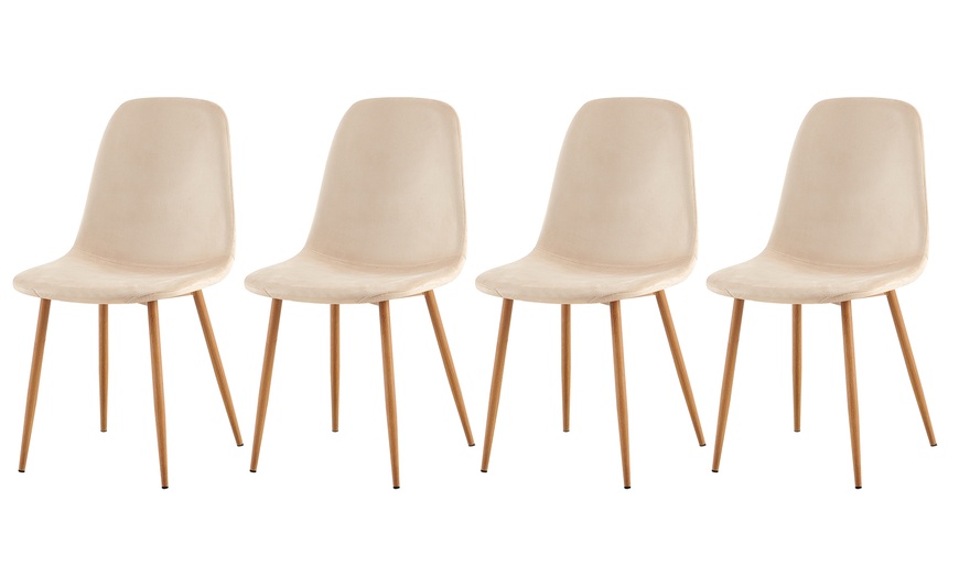 Image 8: 2 Piece or 4 Piece Luxe Dining Chairs