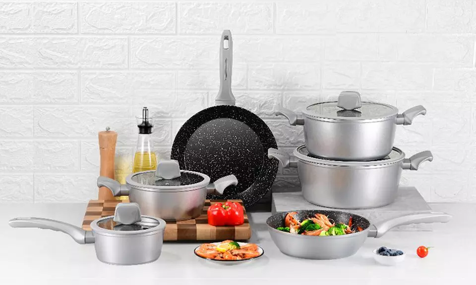 Batteria da cucina da 10 o 14 pezzi Royalty Line