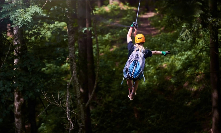 Image 6: Up to 28% Off 90-Min Canopy Zipline Tour: Adrenaline Zipline Co