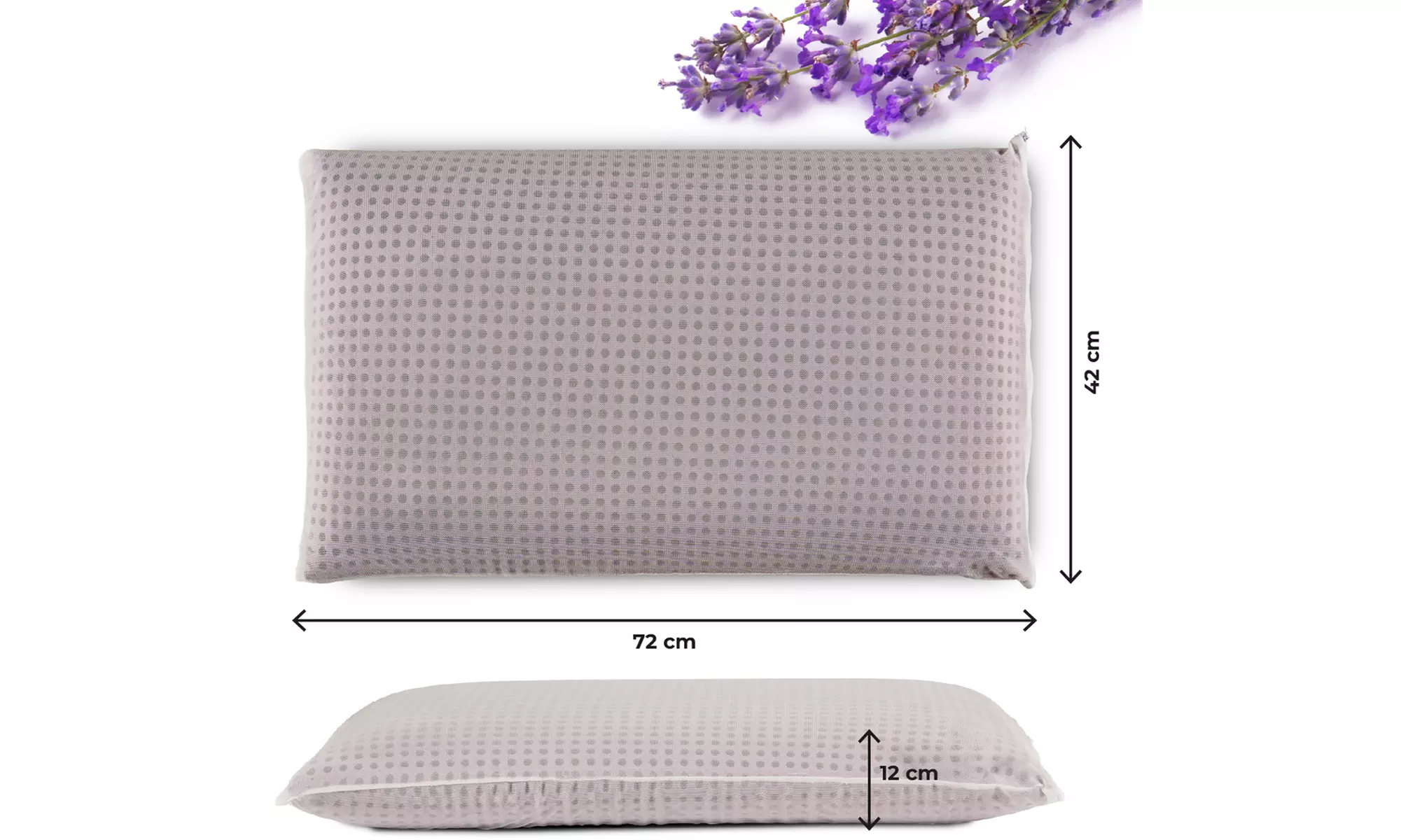 Memory-Schaum-Kopfkissen mit Duftbehandlung