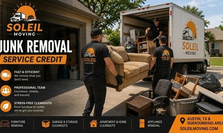 $150 Toward Junk Removal Services - Soleil Moving